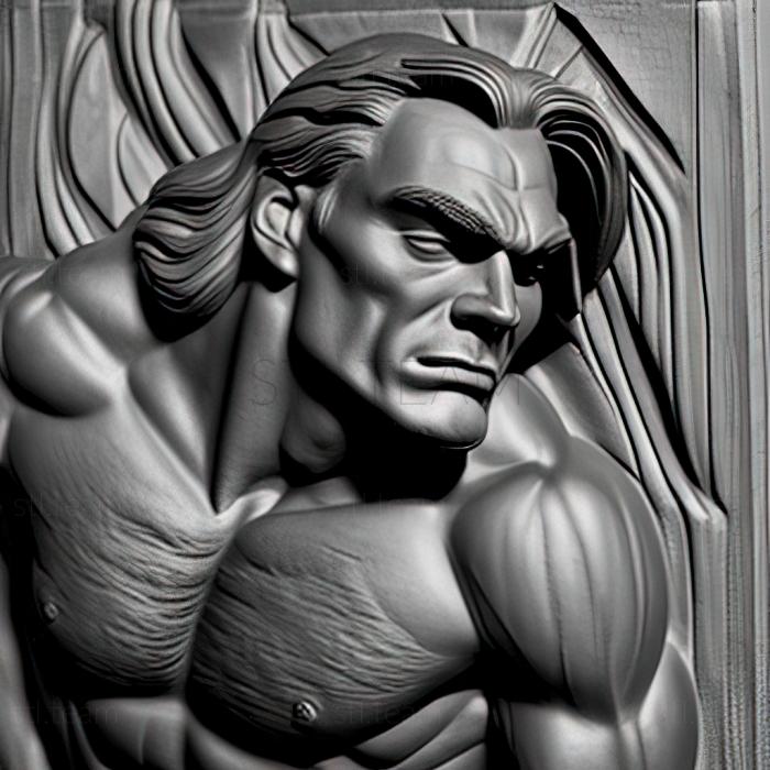 3D model Tarzan Tarzan The Ape Man Johnny Weissmuller (STL)